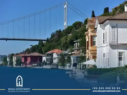 Villas for sale in Istanbul on the Bosphorus