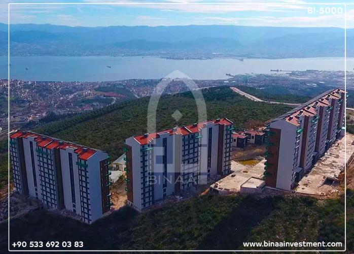 پروژه هتل آپارتمان در ازمیت ترکیه