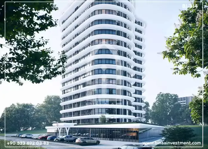 پروژه آپارتمان برای سرمایه گذاری در گونشلی استانبول